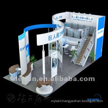 Expo booth!! Heavy duty double deck booth, exhibition booth design and build service